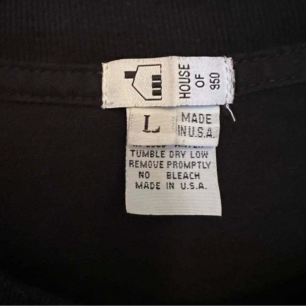 House of 950 Embroidered Cotton Tee - Picture 6 of 6